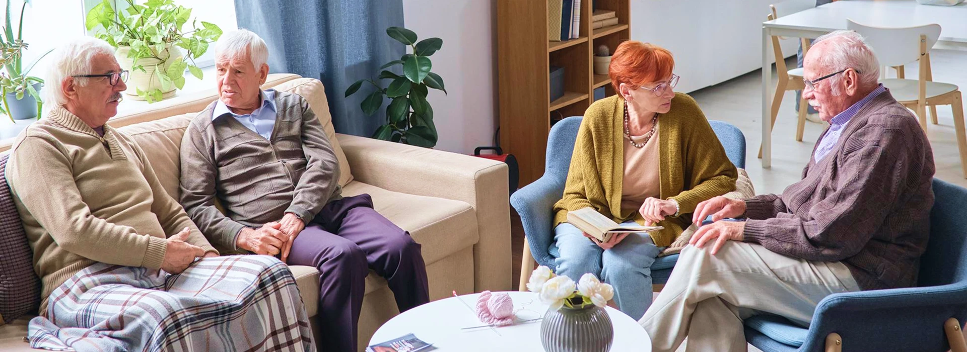Gemeinsame Freizeitgestaltung mit Senior