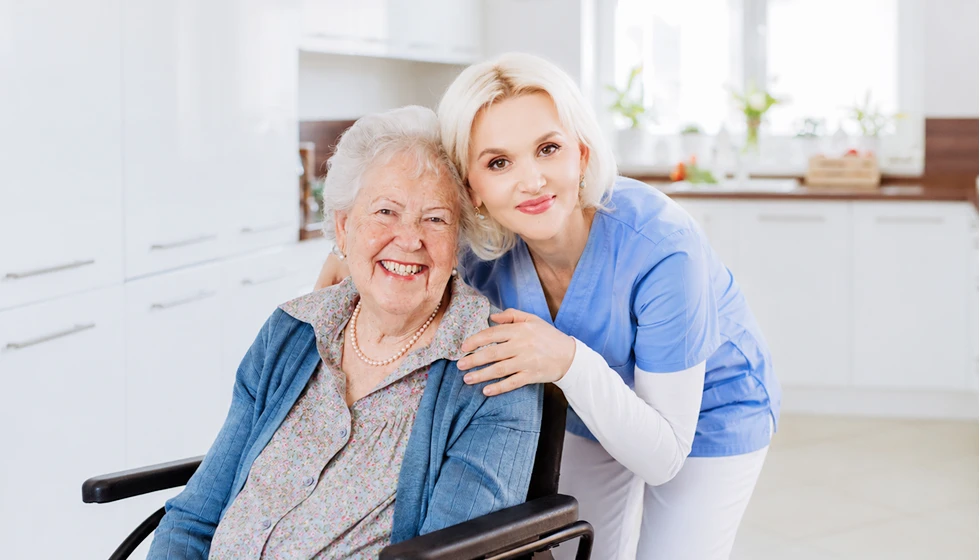Hilfe für Seniorin zuhause